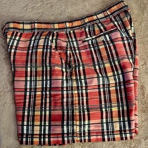 TOMMY HILFIGER, plaid shorts, size 12